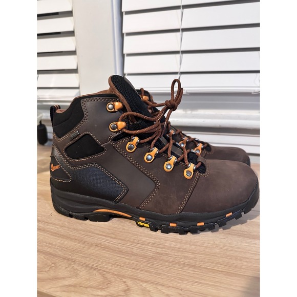 Danner Other - Danner Vicious 4.5" Brown Orange Waterproof Vibram Leather Work Hiking Boots